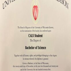 Buy college degree from The University of Wisconsin-Madison
