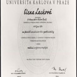 Buy college degree from The Univerzita Karlova