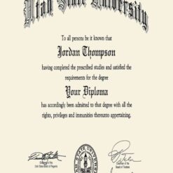 Buy college degree from The Utah State University