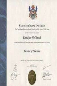 Buy college degree from The Vancouver Island University
