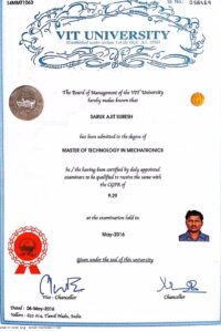 Buy college degree from the Vellore Institute of Technology