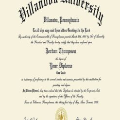 Buy college degree from The Villanova University