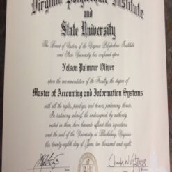 Buy college degree from The Virginia Polytechnic Institute and State University