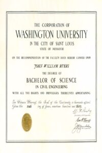 Buy college degree from The Washington University in St. Louis