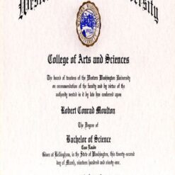 Buy college degree from The Western Washington University