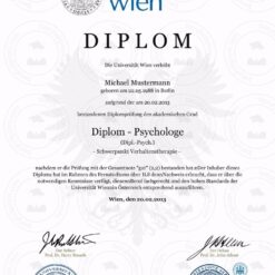Buy college degree from Universität Wien