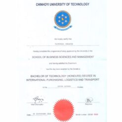 Buy college degree from the Chinhoyi University of Technology