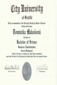 Buy college degree from the City University of Seattle