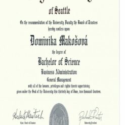 Buy college degree from the City University of Seattle