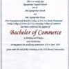Buy college degree from The Goa University