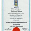 Buy college degree from the National University of Science and Technology